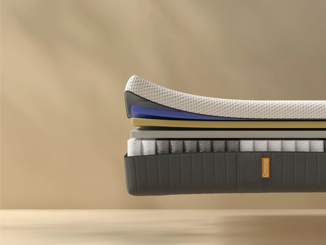 EMMA HYBRID 2 POCKETVEREN MATRAS 90CM X 200CM 25CM - 1 PERSOONS