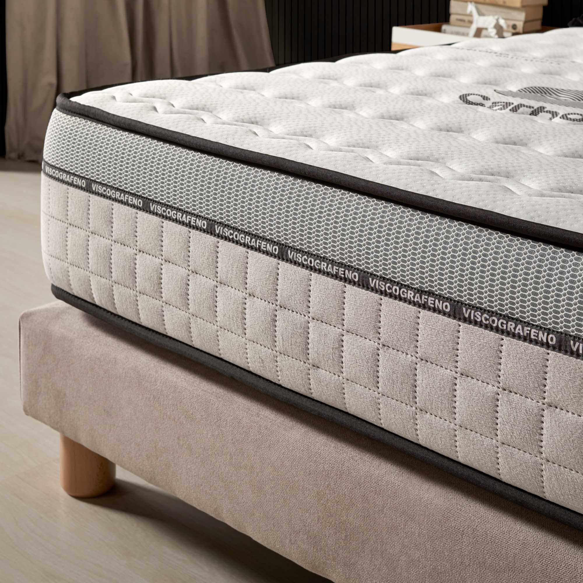 CARBONO MATRAS 120X200 25CM - 2 PERSOONS