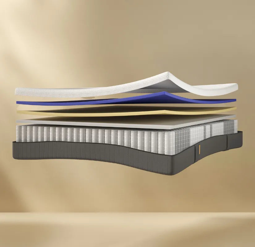 EMMA HYBRID 2 POCKETVEREN MATRAS 90CM X 200CM 25CM - 1 PERSOONS